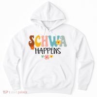 Schwa Happens Science Of Reading Teacher Intervention Groovy Hoodie thumb 0