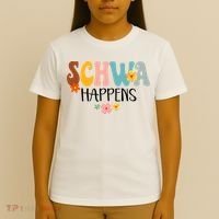 Schwa Happens Science Of Reading Teacher Intervention Groovy T-Shirt thumb 4