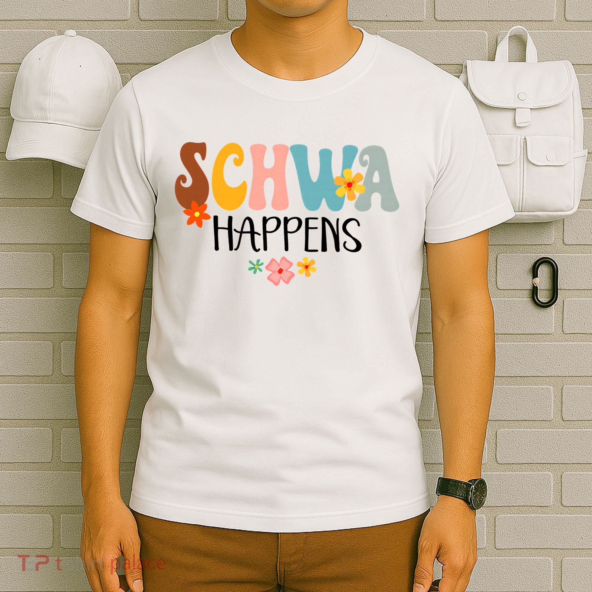 Schwa Happens Science Of Reading Teacher Intervention Groovy T-Shirt