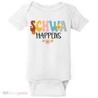 Schwa Happens Science Of Reading Teacher Intervention Groovy Baby Bodysuit thumb 0