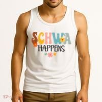 Schwa Happens Science Of Reading Teacher Intervention Groovy Tank Top thumb 3