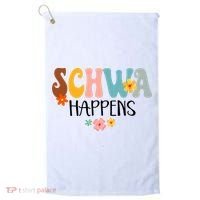 Schwa Happens Science Of Reading Teacher Intervention Groovy Golf Towel thumb 0