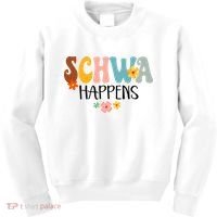 Schwa Happens Science Of Reading Teacher Intervention Groovy Kids Sweatshirt thumb 0
