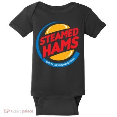 Steamed Hams Baby Bodysuit