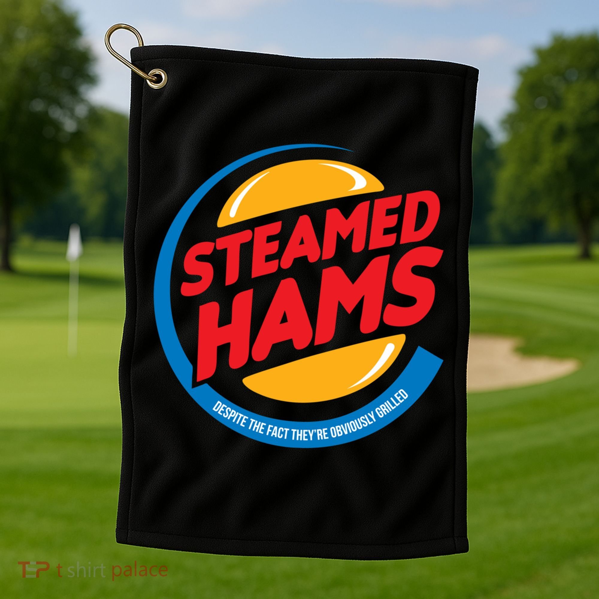 Steamed Hams Golf Towel