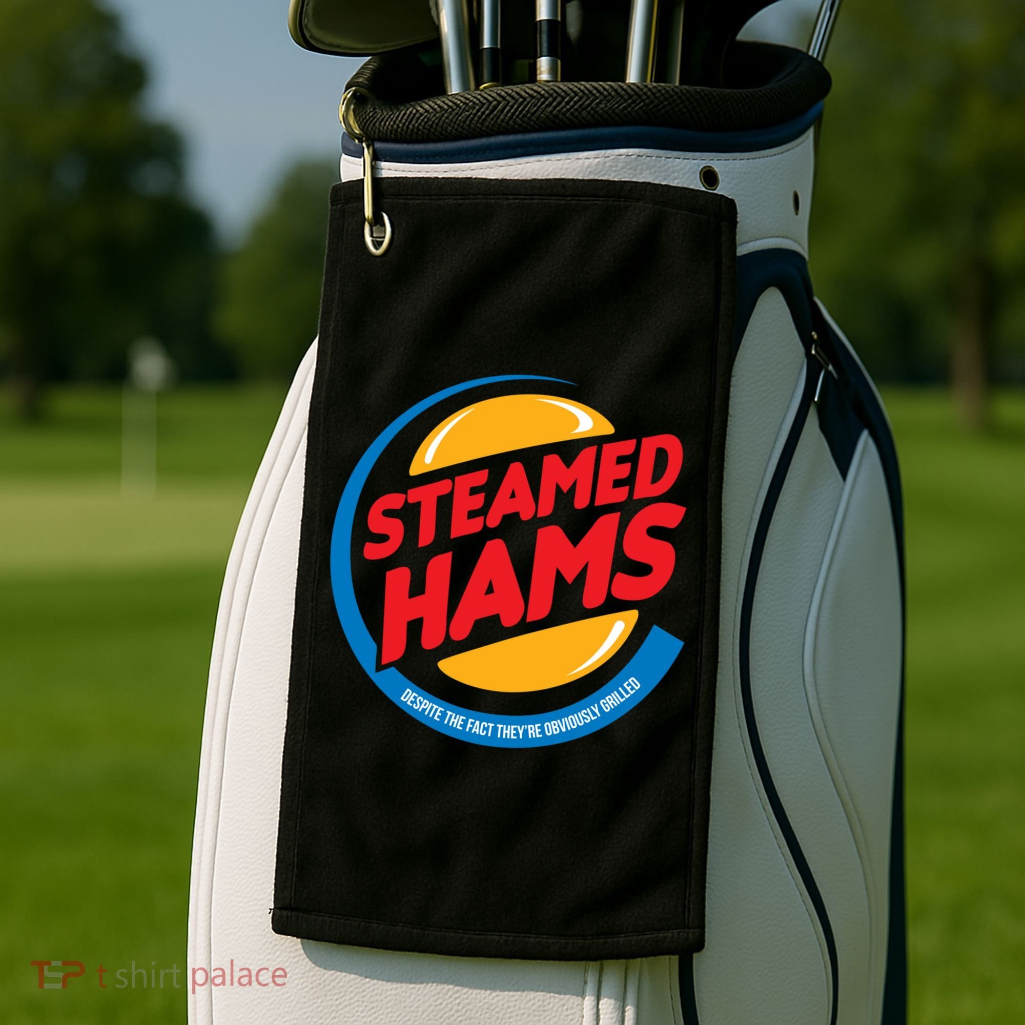Steamed Hams Golf Towel