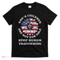 Stop Human Trafficking This Gods Children Are Not For Sale T-Shirt thumb 0