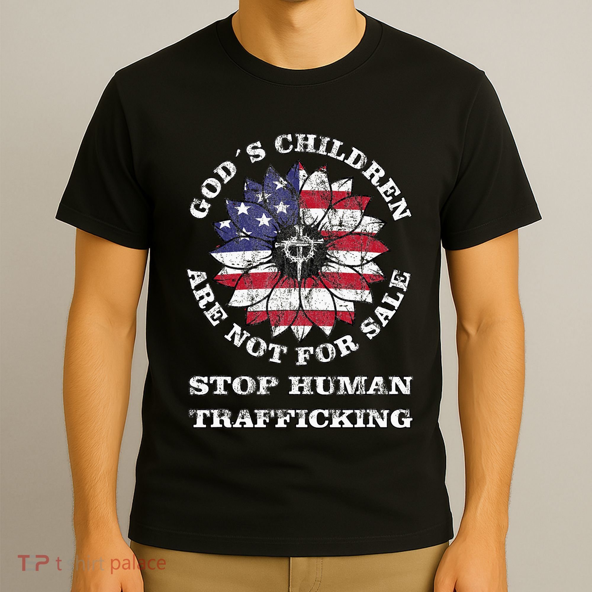Stop Human Trafficking This Gods Children Are Not For Sale T-Shirt