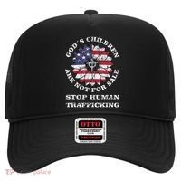 Stop Human Trafficking This Gods Children Are Not For Sale Hat thumb 0
