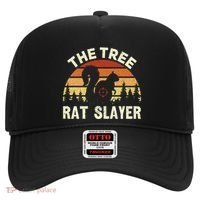 Squirrel Hunter The Tree Rat Slayer Retro Squirrel Hunting Gift Hat thumb 0