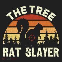 Squirrel Hunter The Tree Rat Slayer Retro Squirrel Hunting Gift Hat thumb 2