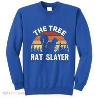 Squirrel Hunter The Tree Rat Slayer Retro Squirrel Hunting Gift Sweatshirt thumb 0