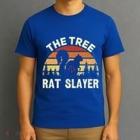 Squirrel Hunter The Tree Rat Slayer Retro Squirrel Hunting Gift T-Shirt thumb 3