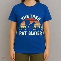 Squirrel Hunter The Tree Rat Slayer Retro Squirrel Hunting Gift T-Shirt thumb 4