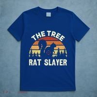Squirrel Hunter The Tree Rat Slayer Retro Squirrel Hunting Gift T-Shirt thumb 5