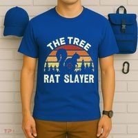 Squirrel Hunter The Tree Rat Slayer Retro Squirrel Hunting Gift T-Shirt thumb 6