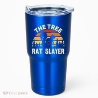 Squirrel Hunter The Tree Rat Slayer Retro Squirrel Hunting Gift Tumbler thumb 0