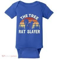 Squirrel Hunter The Tree Rat Slayer Retro Squirrel Hunting Gift Baby Bodysuit thumb 0