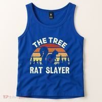 Squirrel Hunter The Tree Rat Slayer Retro Squirrel Hunting Gift Tank Top thumb 2