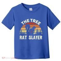 Squirrel Hunter The Tree Rat Slayer Retro Squirrel Hunting Gift Toddler T-Shirt thumb 0