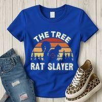Squirrel Hunter The Tree Rat Slayer Retro Squirrel Hunting Gift Women's T-Shirt thumb 3