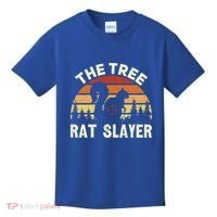 Squirrel Hunter The Tree Rat Slayer Retro Squirrel Hunting Gift Kids T-Shirt thumb 0