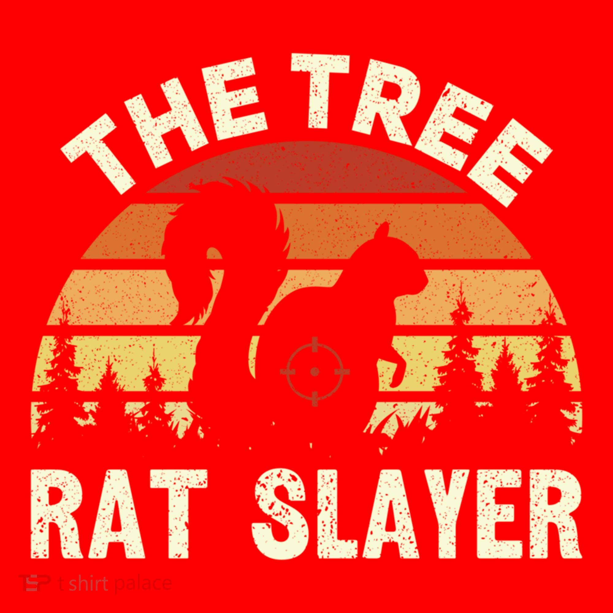 Squirrel Hunter The Tree Rat Slayer Retro Squirrel Hunting Gift Santa Hat