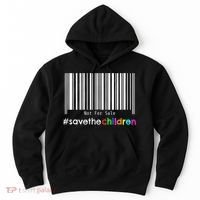 Stop Human Trafficking Bar Code Children Are Not For Sale Hoodie thumb 0