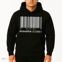 Stop Human Trafficking Bar Code Children Are Not For Sale Hoodie thumb 2