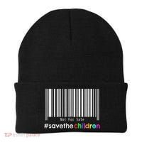 Stop Human Trafficking Bar Code Children Are Not For Sale Beanie thumb 0