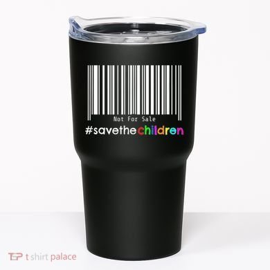 Stop Human Trafficking Bar Code Children Are Not For Sale Tumbler