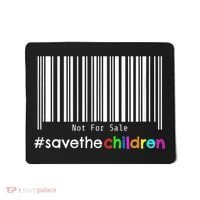 Stop Human Trafficking Bar Code Children Are Not For Sale Mousepad thumb 0