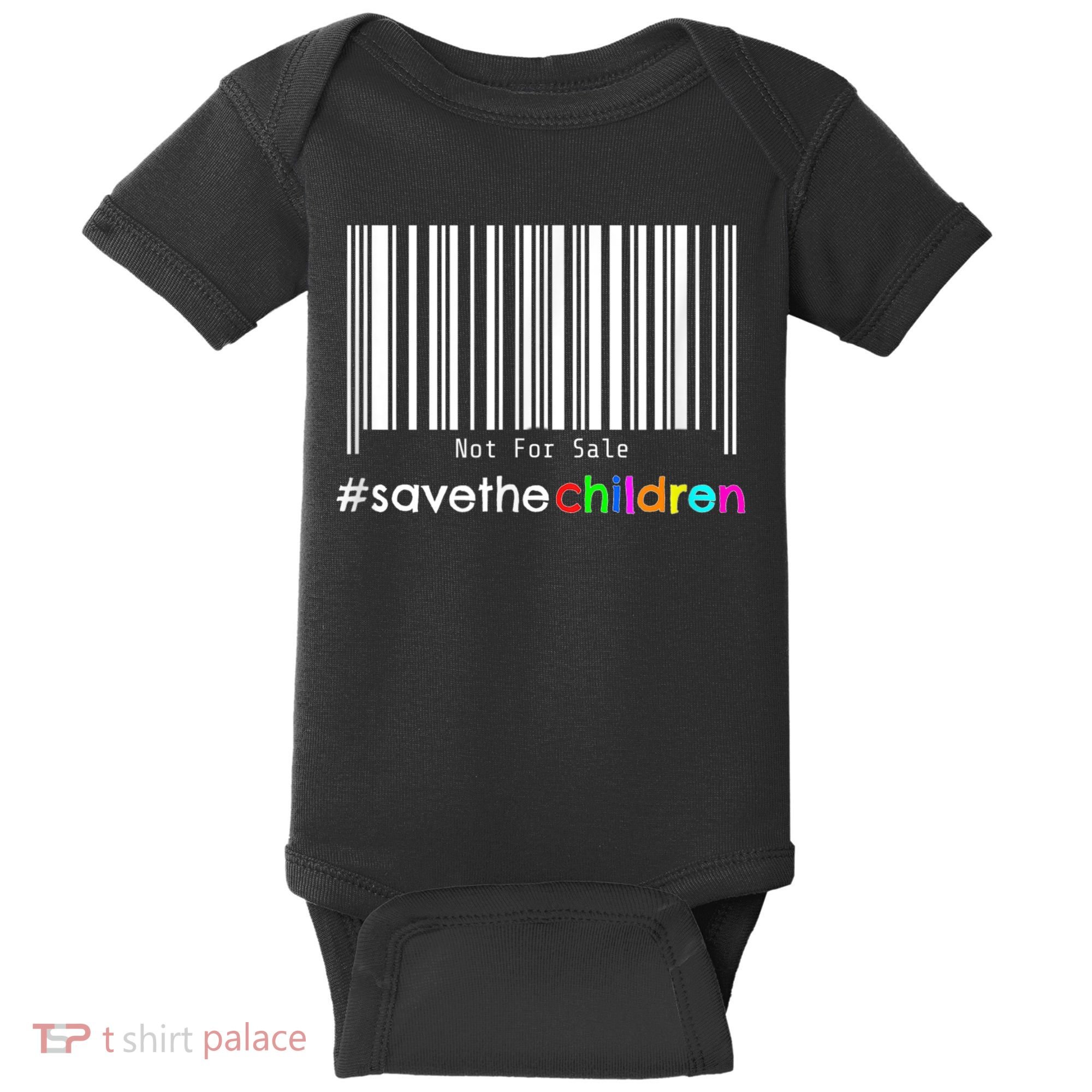 Stop Human Trafficking Bar Code Children Are Not For Sale Baby Bodysuit