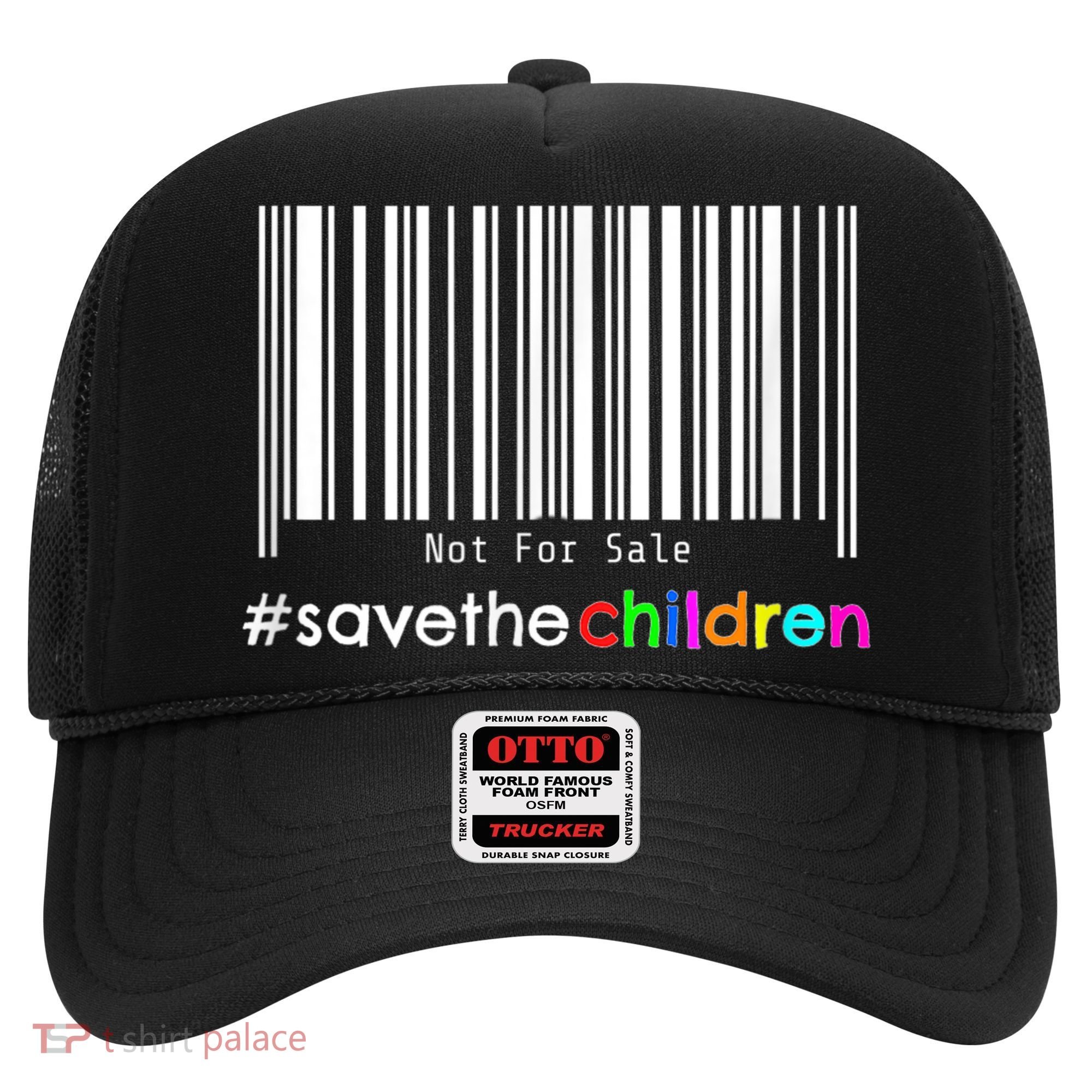 Stop Human Trafficking Bar Code Children Are Not For Sale Hat