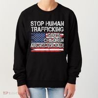 Stop Human Trafficking Gods Children Are Not For Sale Women's Sweatshirt thumb 0