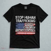 Stop Human Trafficking Gods Children Are Not For Sale T-Shirt thumb 5