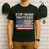 Stop Human Trafficking Gods Children Are Not For Sale T-Shirt thumb 6