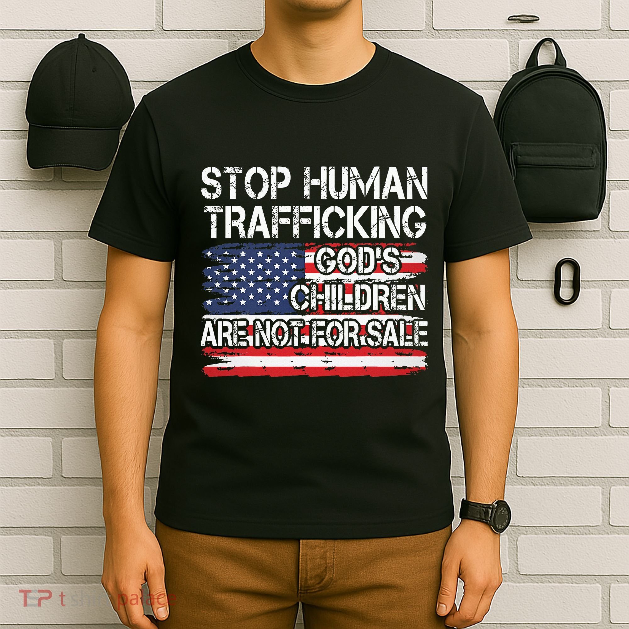 Stop Human Trafficking Gods Children Are Not For Sale T-Shirt