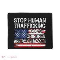 Stop Human Trafficking Gods Children Are Not For Sale Mousepad thumb 0