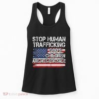 Stop Human Trafficking Gods Children Are Not For Sale Women's Tank Top thumb 0