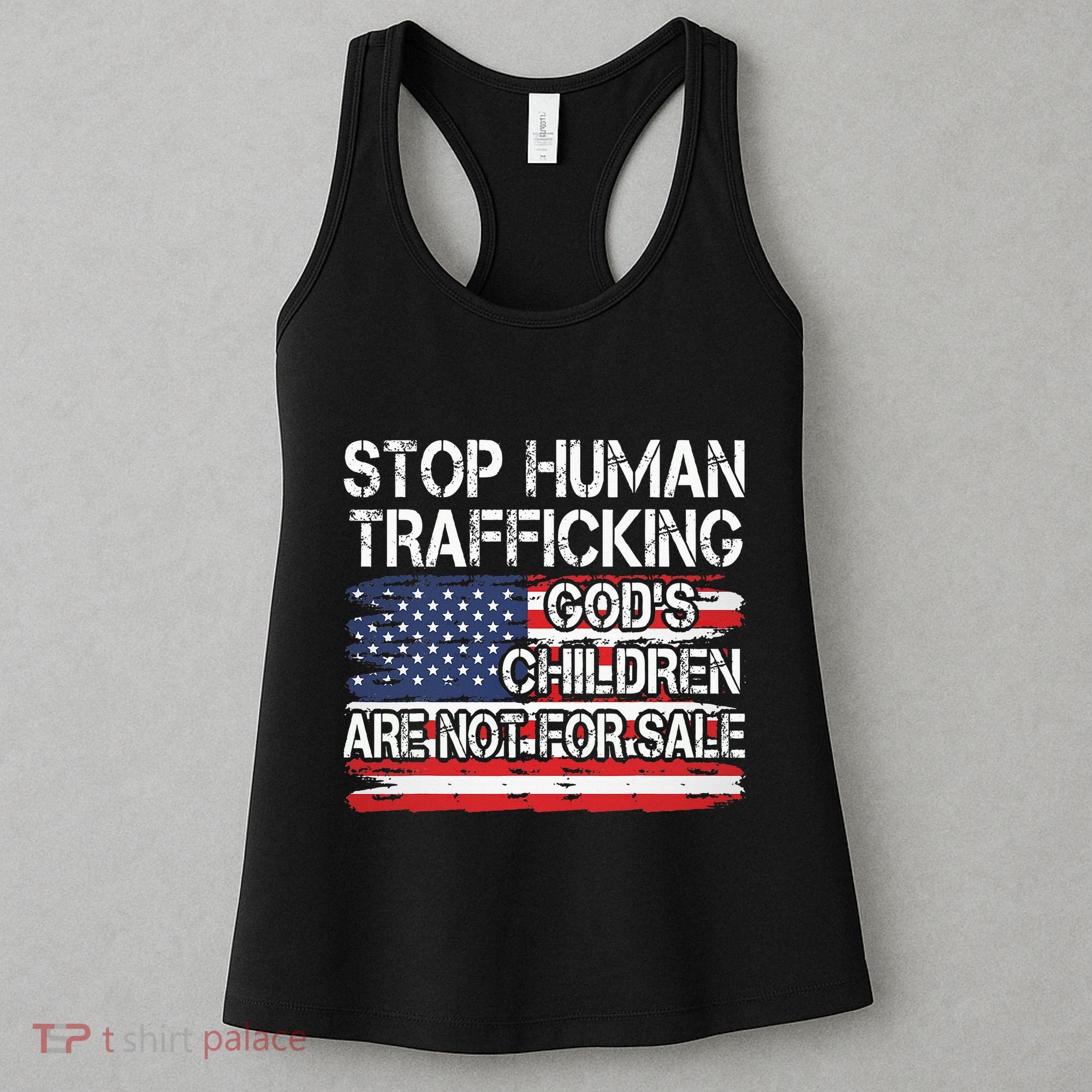 Stop Human Trafficking Gods Children Are Not For Sale Women's Tank Top