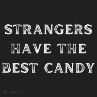 Strangers Have The Best Candy Offensive Adult Hat thumb 2