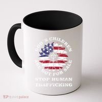 Stop Human Trafficking This Gods Children Are Not For Sale Coffee Mug thumb 0