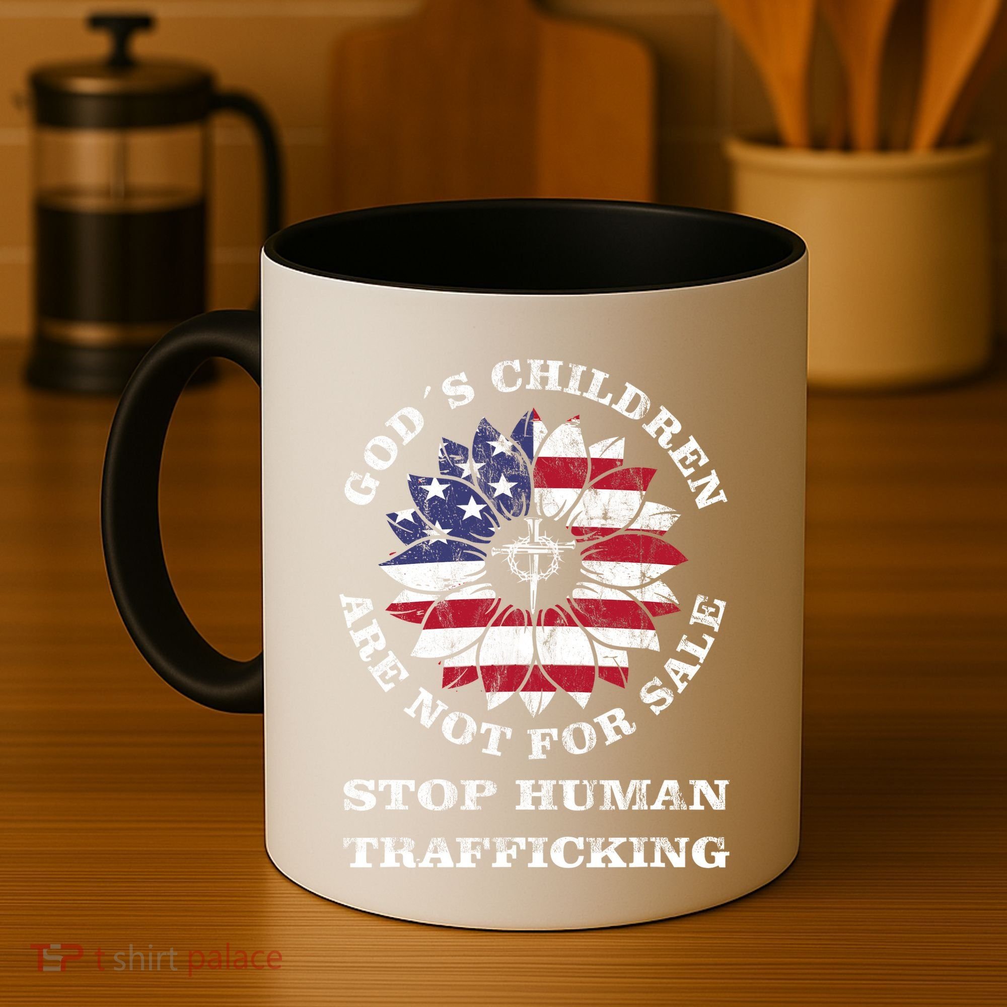 Stop Human Trafficking This Gods Children Are Not For Sale Coffee Mug