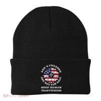 Stop Human Trafficking This Gods Children Are Not For Sale Beanie thumb 0