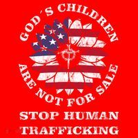 Stop Human Trafficking This Gods Children Are Not For Sale Santa Hat thumb 1