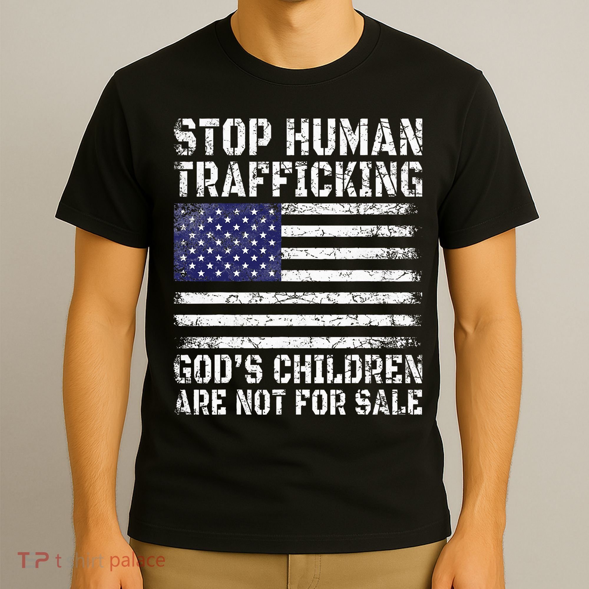 Stop Human Trafficking Gods Children Are Not For Sale T-Shirt