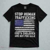 Stop Human Trafficking Gods Children Are Not For Sale T-Shirt thumb 5