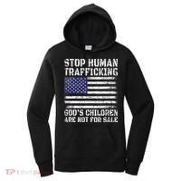 Stop Human Trafficking Gods Children Are Not For Sale Women's Hoodie thumb 0