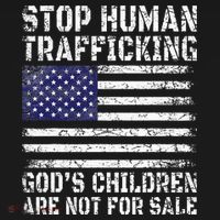Stop Human Trafficking Gods Children Are Not For Sale Women's Hoodie thumb 2